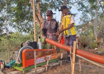 10 Pompa Diterjunkan, 300 Hektare Sawah di Sentra Padi Karawang Terselamatkan dari Kekeringan