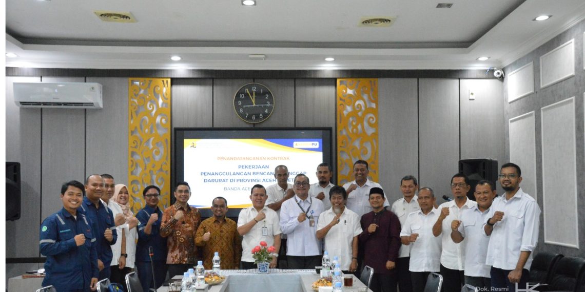 Tepat Waktu dan Bermutu, Hutama Karya Tuntaskan Pekerjaan Tanggap Darurat Sumber Daya Air di Aceh