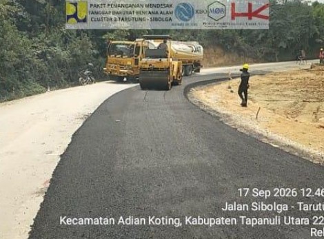 Penanganan Permanen 5 Klaster Jalan Nasional Terdampak Banjir di Sumut Dipercepat