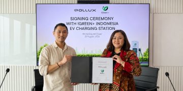 Pollux dan Igreen+ Kolaborasi Dukung Ekosistem Kendaraan Listrik Berkelanjutan