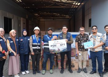 Kolaborasi dengan Stakeholder Terkait, PSM Salurkan Bantuan ke Korban Gempa NTT