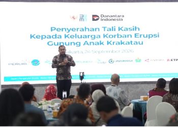 BP BUMN dan BUMN Salurkan Tali Kasih bagi Keluarga Jurnalis dan Awak Kapal Korban Insiden Arupadhatu I
