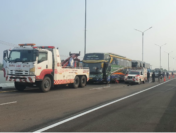 Klarifikasi Video Kecelakaan di Tol Palembang–Indralaya, Hutama Karya Tegaskan Tidak Disebabkan Karhutla