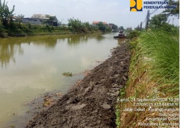 Jaga Ketersediaan Air, 3.450 Hektare Sawah Lamongan Terlayani