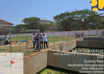 Penanganan dan Optimalisasi Kolam Retensi SR Sudiang, Makassar Dilanjutkan