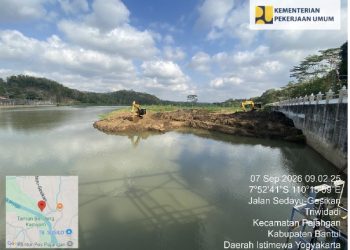 Pasokan Air Irigasi 2.563 Hektare Sawah di Bantul dan Kulon Progo Dijaga