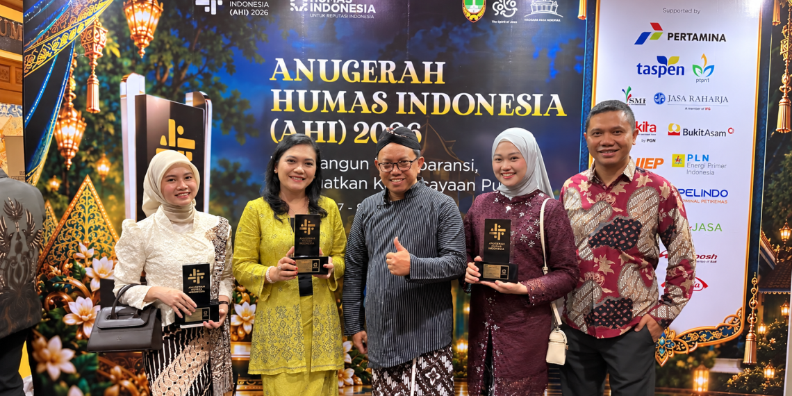 Branding Lintas Platform WIKA Beton Bawa Pulang Tiga Piala Anugerah Humas Indonesia 2026