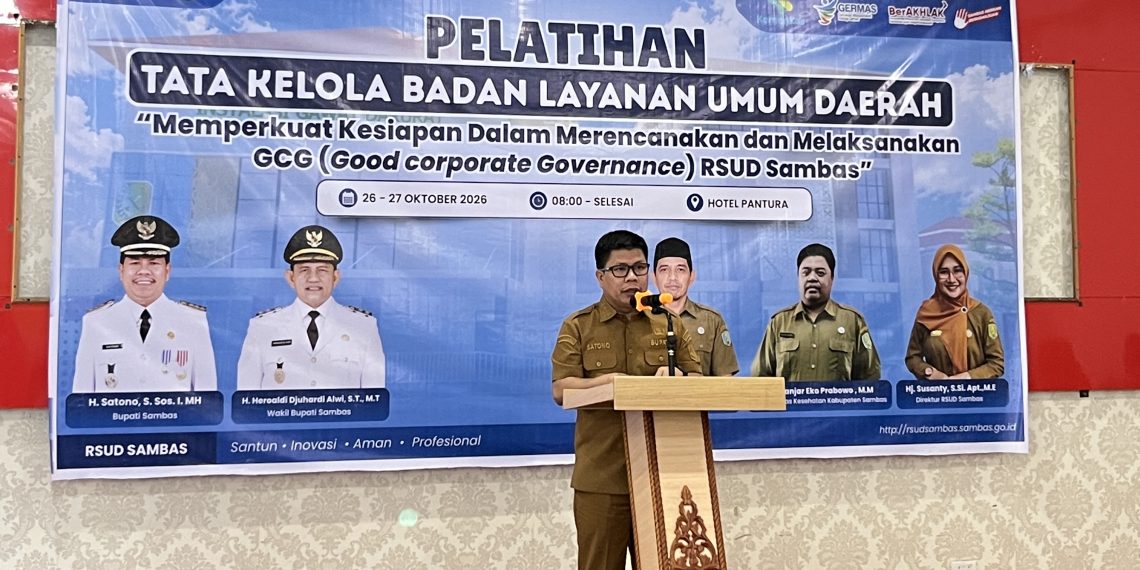 Perkuat Tata Kelola, RSUD Sambas Gelar Pelatihan GCG Bersama MSI Institute