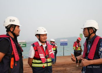 Hutama Karya Perkuat Pengendalian Pelaksanaan Proyek Jembatan Penghubung Pulau Kalimantan–Pulau Laut