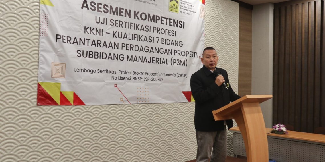 138 Peserta Ikuti Sertifikasi Level 7 Manajemen Perusahaan Broker Properti
