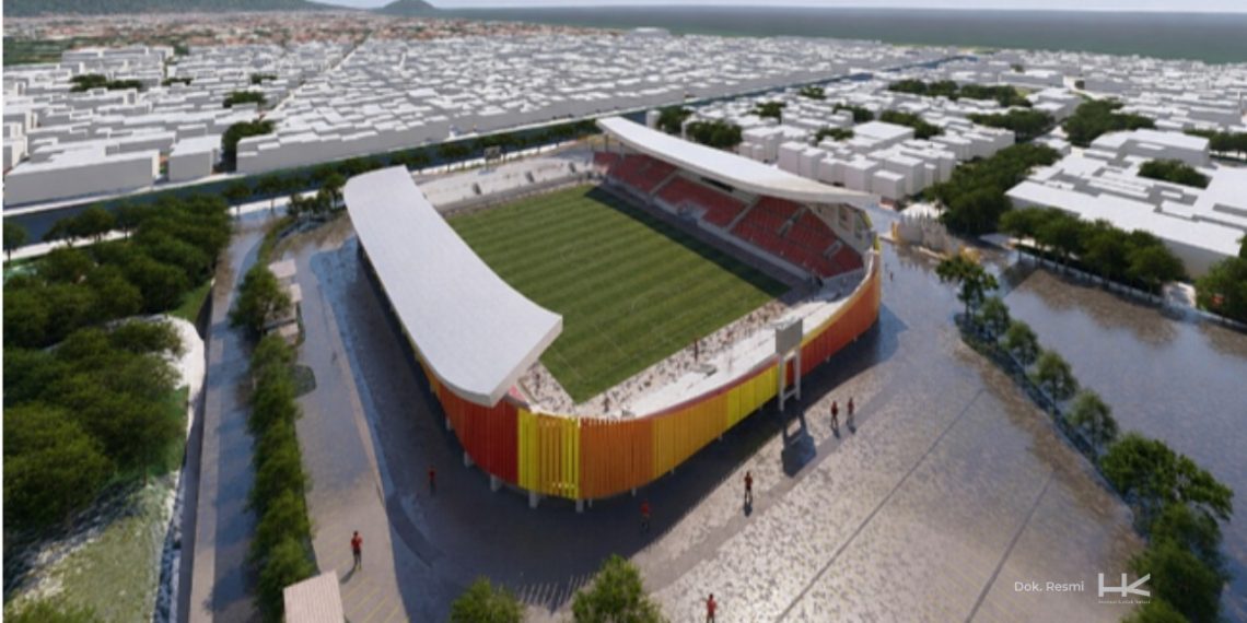 Hutama Karya Bangun Kembali Stadion H. Agus Salim, Hadirkan Fasilitas Modern Bernuansa Minangkabau