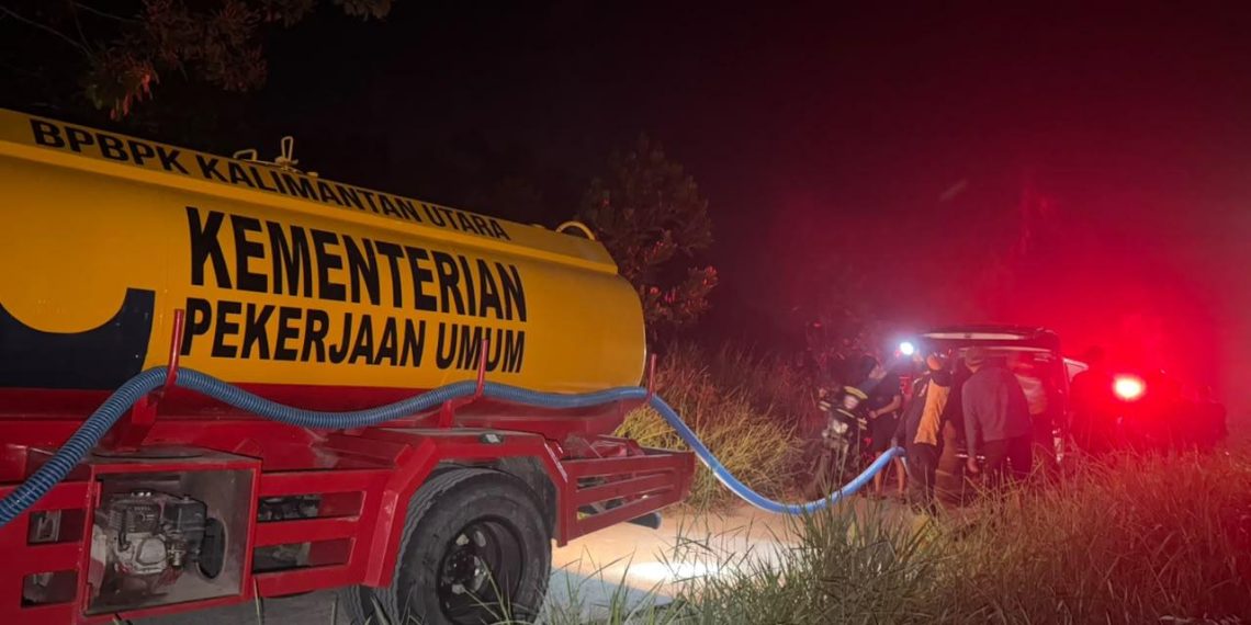 Bantuan 20.000 Liter Air Disalurkan untuk Penanganan Karhutla dan Krisis Air Bersih di Kota Tarakan