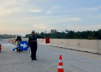Pastikan Kenyamanan Pengguna Jalan, Hutama Karya Lakukan Pemeliharaan JTTS dan Bangun Akses Baru di Tol Terpeka