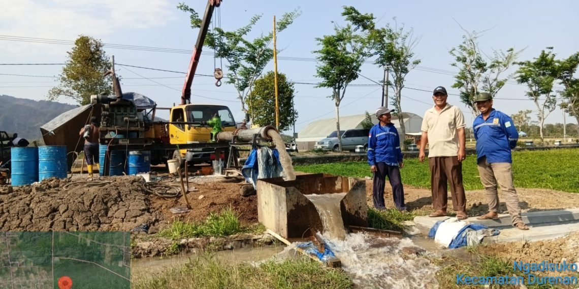 Pompa hingga Sumur Bor Dikerahkan untuk Jaga Ketersediaan Air bagi 3.330 Hektare Sawah di Jatim