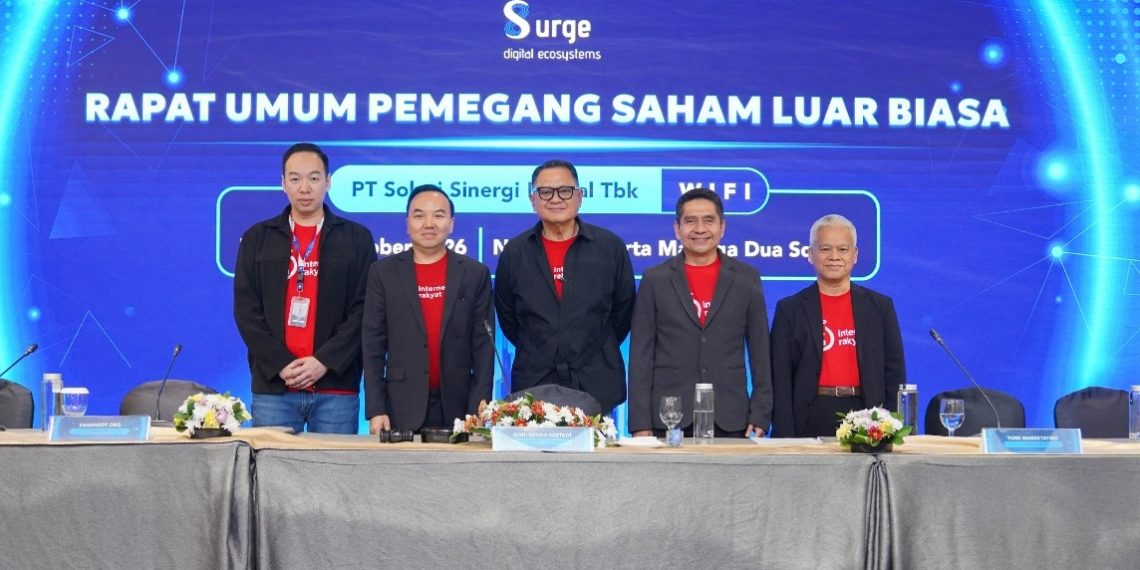 RUPSLB WIFI Angkat Fadel Muhammad sebagai Komut dan Shannedy Ong Jadi Dirut