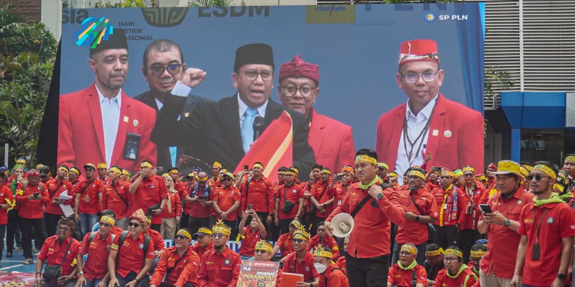 1.600 Pekerja PLN dari Seluruh Indonesia Suarakan Kedaulatan Energi: Listrik Harus Tetap di Tangan Negara!